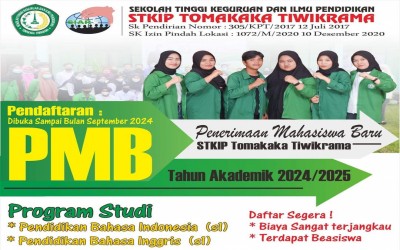 PENERIMAAN MAHASISWA BARU TAHUN AKADEMIK 2024/2025